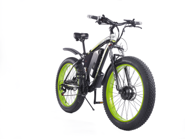 GOGOBEST GF700 26*4.0 Fat Tire Electric Mountain Bike 50km/h 1000w Dual Motor 48V 17.5Ah electric bike